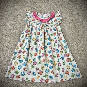 “Stitchy Fish” Alphabet Kids Nightgown